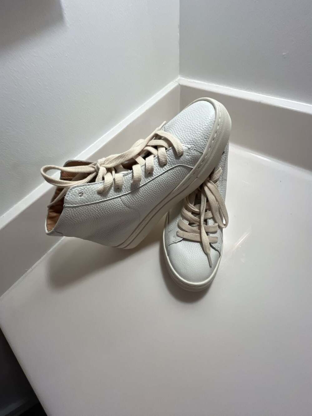 Soludos Ibiza High Top Sneaker White
